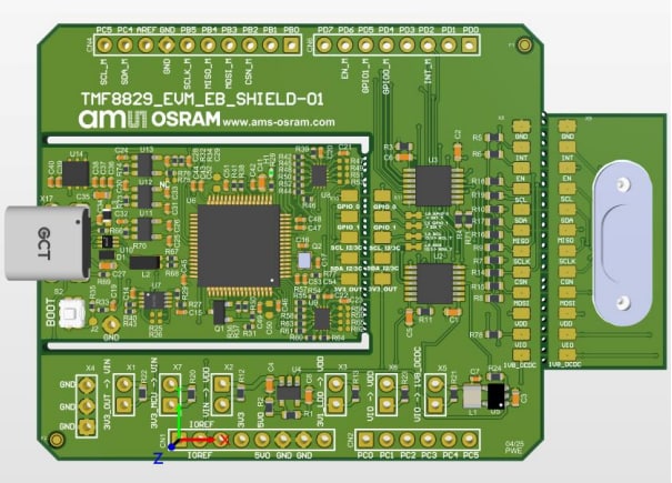 ams OSRAM TMF8829 dToF EVM Kits